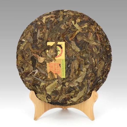 中粮-中茶 2022年(古树金叶)班章普洱生茶云南普洱茶生茶饼茶400g /片 商品图3