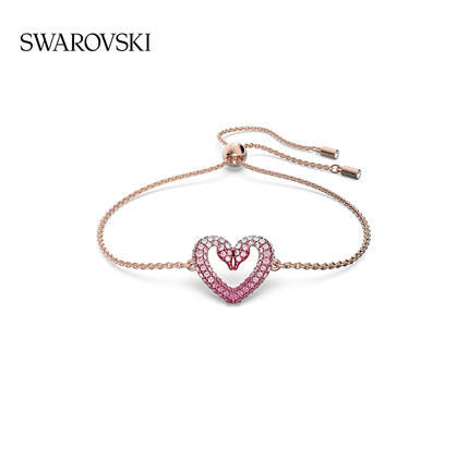 施华洛世奇 UNA 手链 唯爱永恒 5640300 粉红色 商品图0