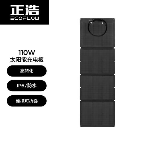 EcoFlow正浩 便携折叠太阳能电池板光伏发电板家用户外露营充电110W/160W/220W/400W 商品图2