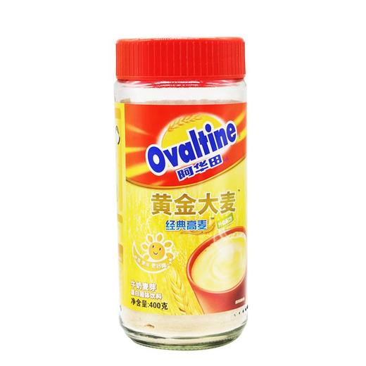 阿华田牛奶黄金大麦400g 商品图0