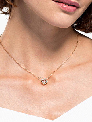 施华洛世奇 Sparkling Dance 项链 5514488 /项链耳环套装 5516488 商品图3