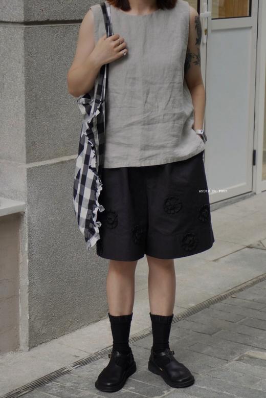 （5折）evameva浅灰深灰蓝黑背心 商品图3