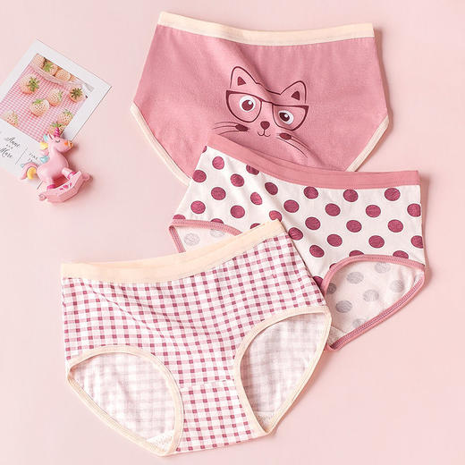 女童内裤平角儿童四角平裤小女孩三角裤小童短裤女宝宝中大童nls28 商品图5