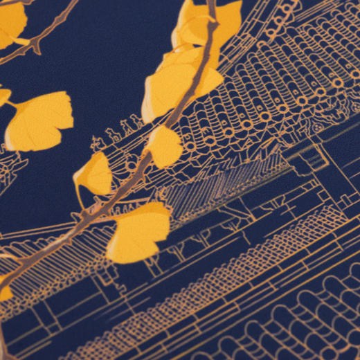 防水茶席宫廷风故宫桌旗中式禅意布艺茶垫茶旗茶桌布茶巾中秋送礼 商品图2