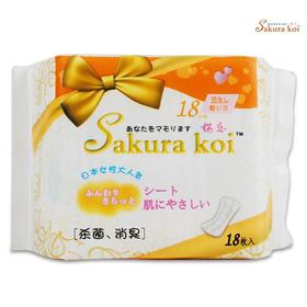 樱恋 绵柔迷你卫生巾（190mm/18P）