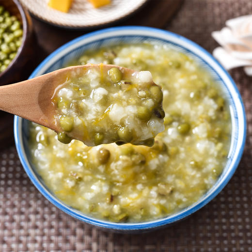 【吉顺号食品】云南 农家小绿豆 五谷杂粮 绿豆粥小绿豆袋装500g绿豆粥 商品图2