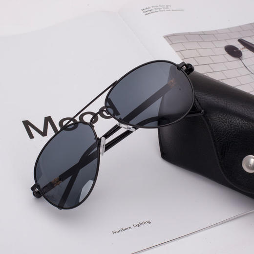 太阳镜男墨镜变色日夜两用蛤蟆镜司机开车钓鱼偏光眼镜驾驶镜nls10 商品图3