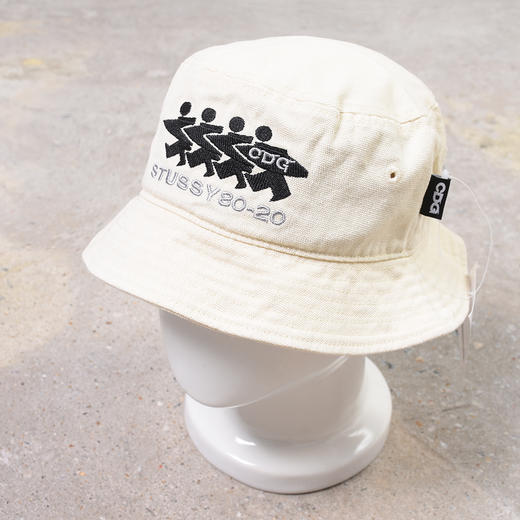潮牌CDG 联名款刺绣图案 渔夫帽 Z-9329 商品图9