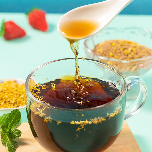 「清凉一夏！口感浓郁」桂花酸梅晶酸梅粉酸梅汤粉包整箱速溶冲饮餐饮茶饮 商品图3