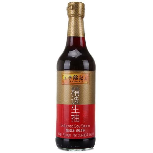 李锦记精选生抽500ml 商品图0
