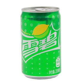 玉泉雪碧柠檬青柠味汽水(易拉罐)mini 200ml*6