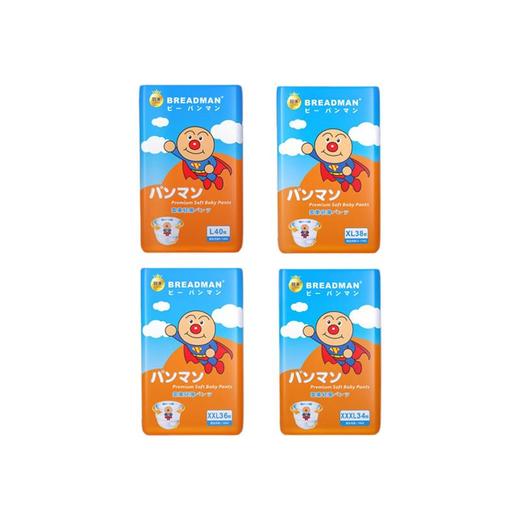 面包超人 云柔轻薄拉拉裤XXL 36片 商品图0