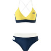 sisia2022新款泳衣女夏撞色性感显胸运动冲浪潜水比基尼分体泳衣 商品缩略图4