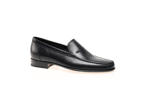 豪麟名鞋ARTIOLI男鞋牛皮革商务鞋AR719BS黑色 商品图0