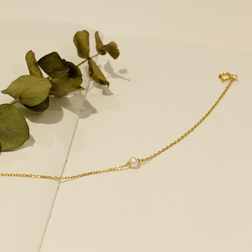纤细珍珠手链 UNFOLDS  Moonlight Bracelet 商品图3