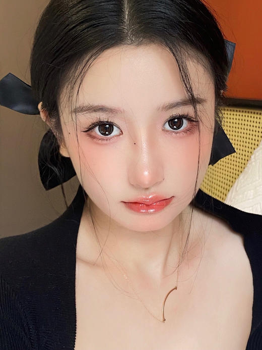 【大直径】Claire Color-高光黑14.5mm【年抛 0-1000度 无525/575】 商品图8