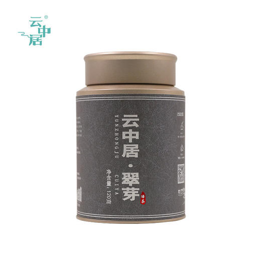 云中居 简 翠芽罐装120g 商品图0