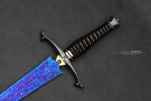 三希堂  星空系列  猎户座星空短剑（需预订）未开刃 商品图4