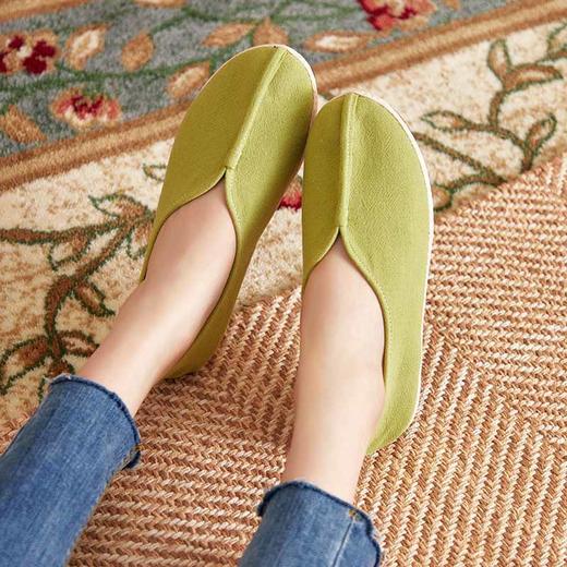 【限时拍两双送婺源高山红茶250g】布语堂·古风舒雅草本老布鞋系列 商品图0