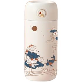 物生物云图摇摇热迷你便携316不锈钢保温杯200ML