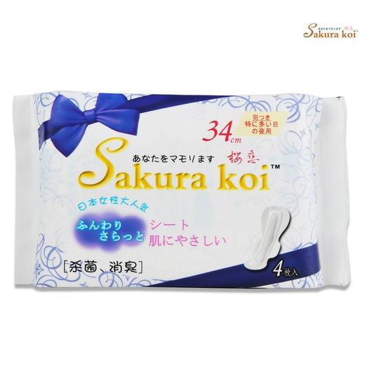 樱恋绵柔夜用加长卫生巾 商品图0