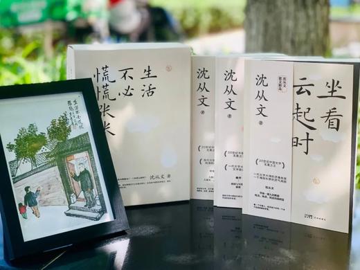 【沈从文诞辰120周年纪念文集】《沈从文生活不必慌慌张张》3册（典藏版3册，赠送相框摆台）| 一次性收齐沈从文至美之作。 商品图2