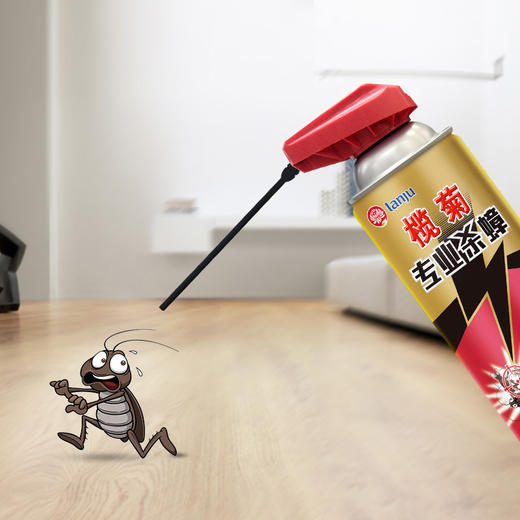 测评推荐-榄菊杀蟑喷雾 无香型强力驱灭蟑螂 商品图1