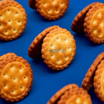 藤野一村海盐日式小圆饼138g/罐 天日盐奶盐薄脆饼干网红饼干办公室 商品图6