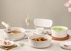  新品首发丨健康餐厨生活，一口白锅搞定 