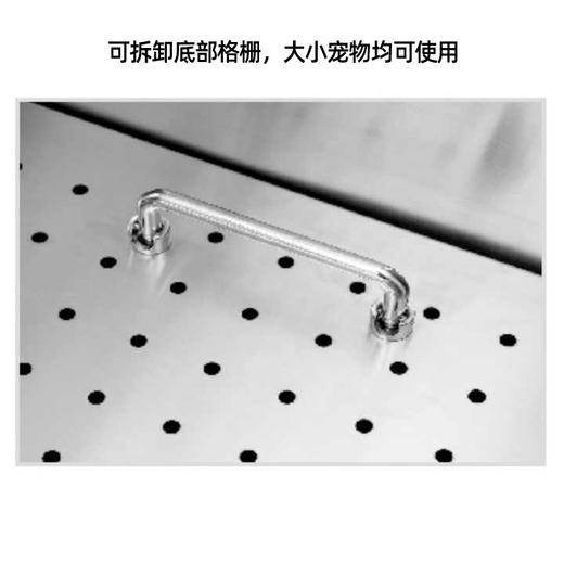 宠物不锈钢浴池 洗澡池 带可伸缩坡道 大小宠物均适用 商品图2