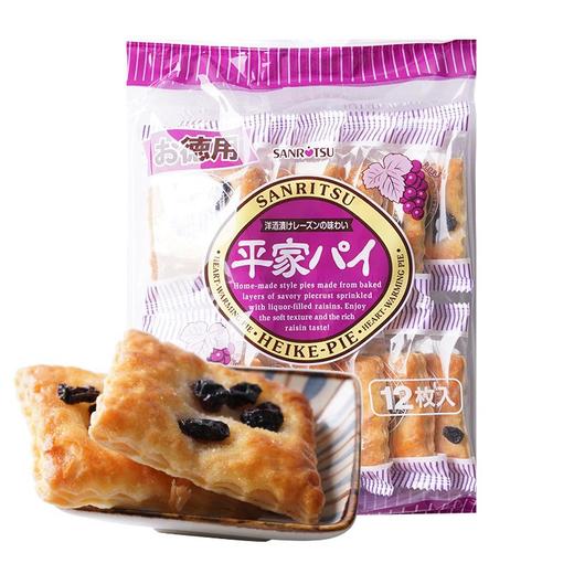 日本三立平家葡萄饼干180g 161212 商品图0