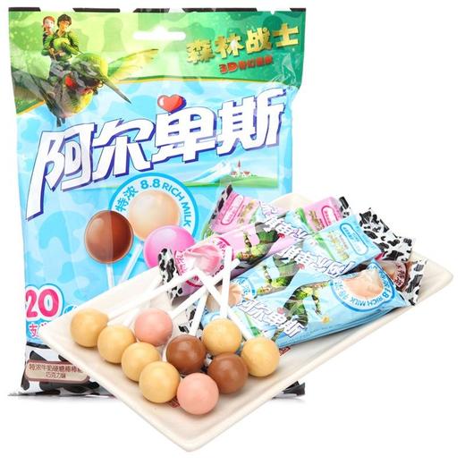 阿尔卑斯混合特浓棒棒糖120G 商品图0