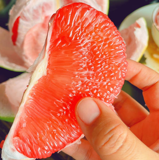 【红宝石蜜柚】泰国 老树红宝石蜜柚，红宝石贡柚，肉厚实，甜嫩，高阶进口蜜柚！ 商品图13