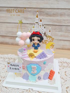 1027CAKE |  公主主题 白雪公主