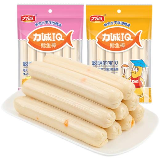 力诚鳕鱼肠袋装 原味80g 商品图0