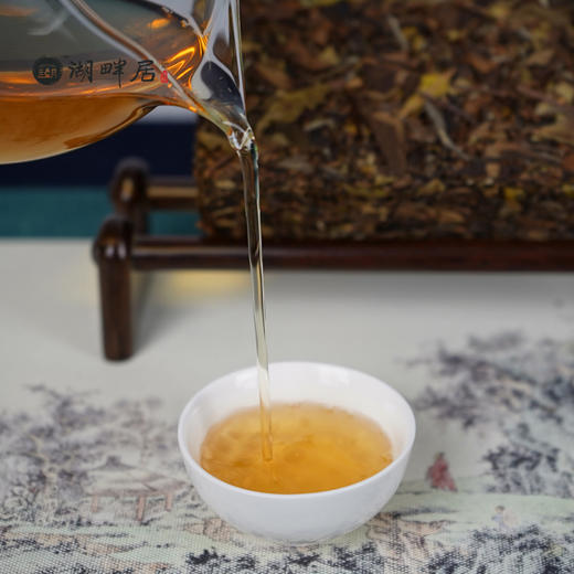 湖畔居福鼎白茶经典口粮2019年原料寿眉250g方砖茶福建高山茶叶 商品图4