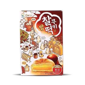 韩国进口CW青佑巧克力打糕糯米夹心小吃独立包装零食板栗原味糕点
