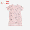 Threegun三枪 【水柔棉】圆领短袖女士家居裙睡裙-70426A011 商品缩略图0