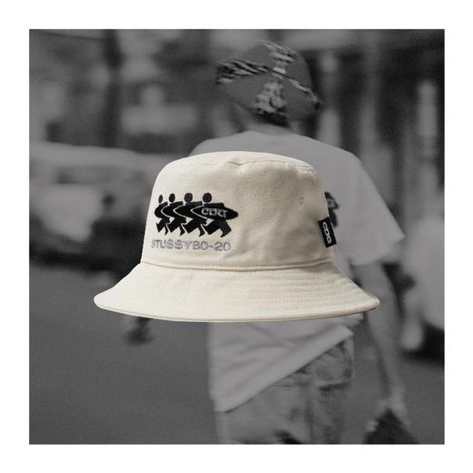 潮牌CDG 联名款刺绣图案 渔夫帽 Z-9329 商品图7