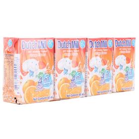 达美橙味酸奶饮品90ml*4