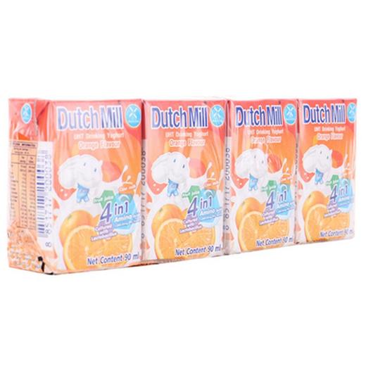 达美橙味酸奶饮品90ml*4 商品图0