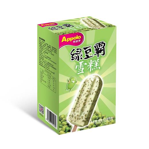 阿波罗4支装绿豆霸雪糕320G 商品图0
