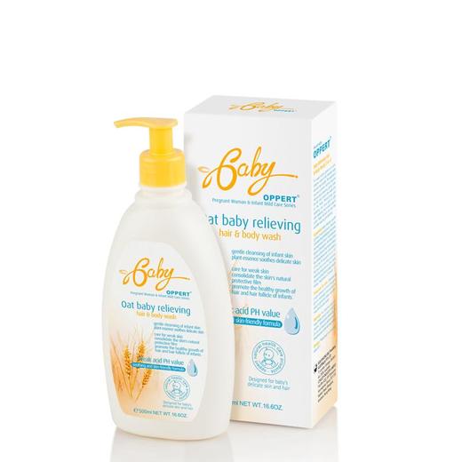 澳佩尔 燕麦婴儿洗发沐浴露500ml 商品图0