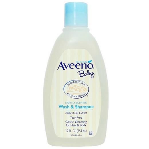 艾惟诺婴儿每日倍护洗发沐浴露（浅蓝）354ml 商品图0