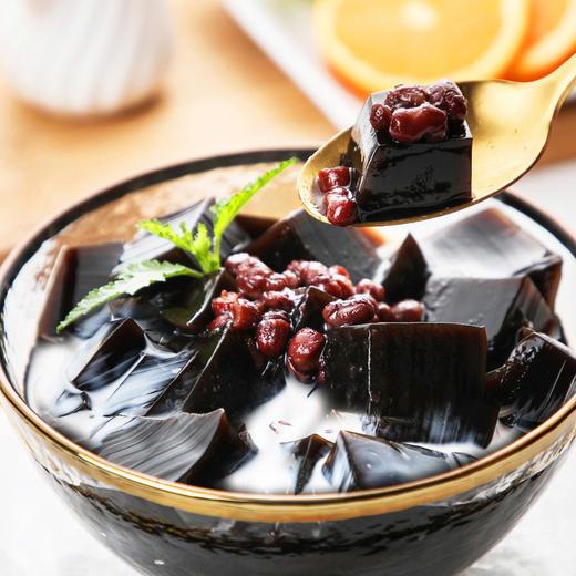 生和堂 奶香红豆龟苓膏222克*6杯量贩装 商品图0