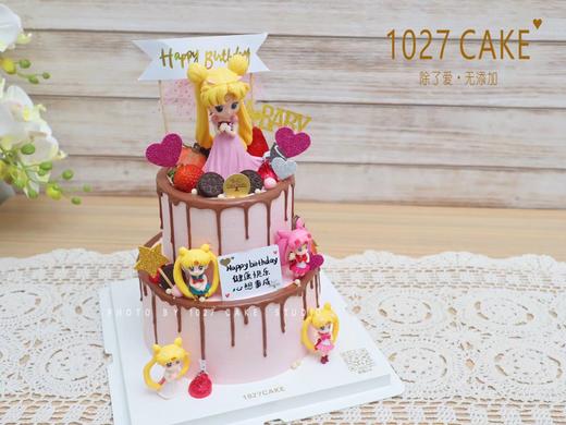 1027CAKE |美少女战士主题蛋糕 双层 商品图2