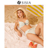sisia2022新款泳衣女夏性感时尚白色波点比基尼高级感分体泳衣ins 商品缩略图0