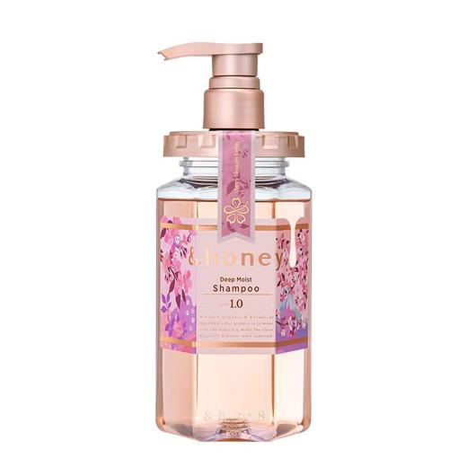 honey安蒂花子水感丰盈滋养洗发水（樱花）440ml 商品图0