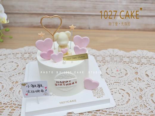 1027CAKE  | 爱的告白 小熊 周年纪念 商品图3