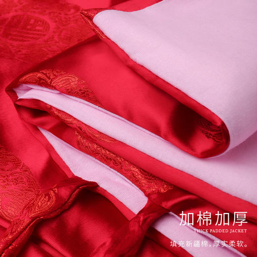 天福系列-福寿团女唐装（红） 商品图7